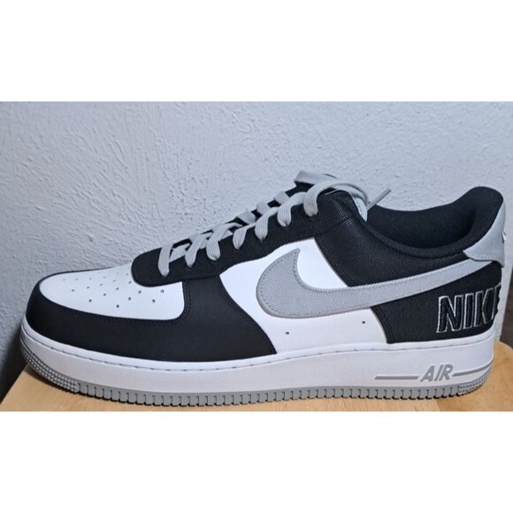 BRAND NEW Nike Air Force 1 07 EMB Raiders Black Kings CT2301-001 Men\'s Size 14 main image 5